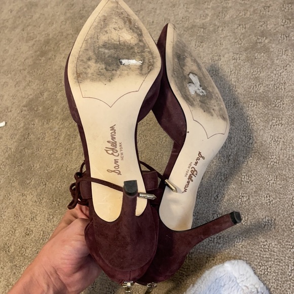 Sam Edelman suede heels 9.5 - Picture 4 of 5